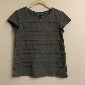 🔴SALE🔴Very Cute Sequin Grey Gap Top